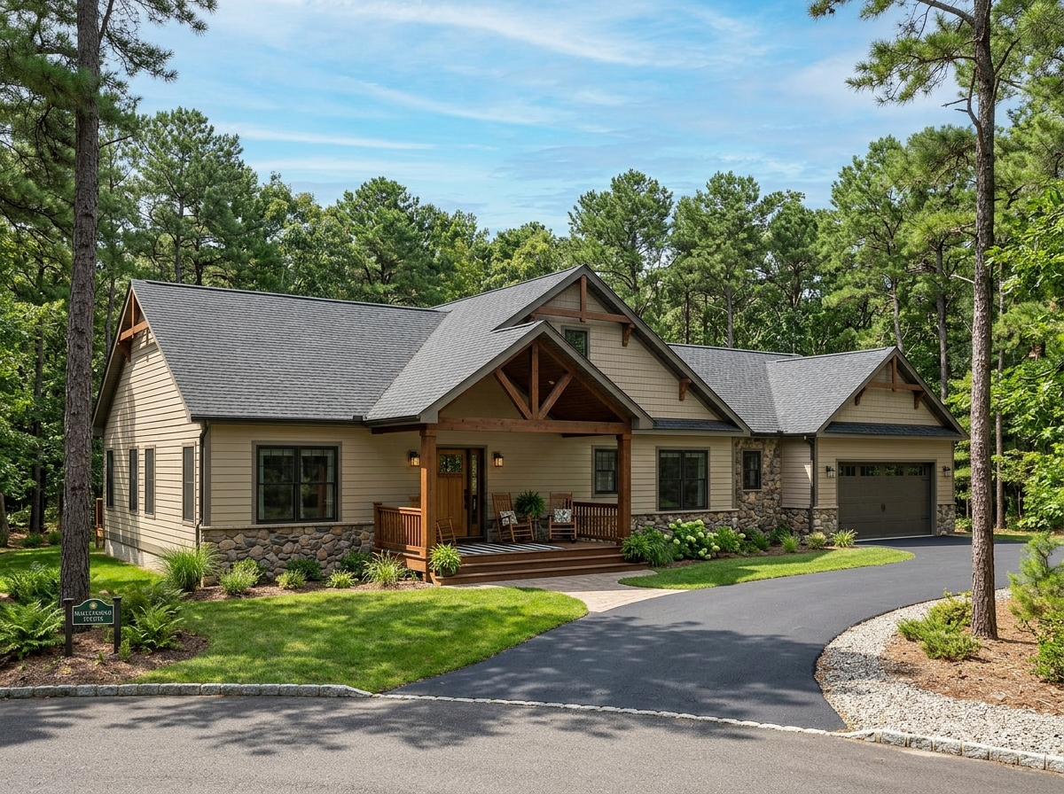 Mays Landing luxury double-wide manufactured home